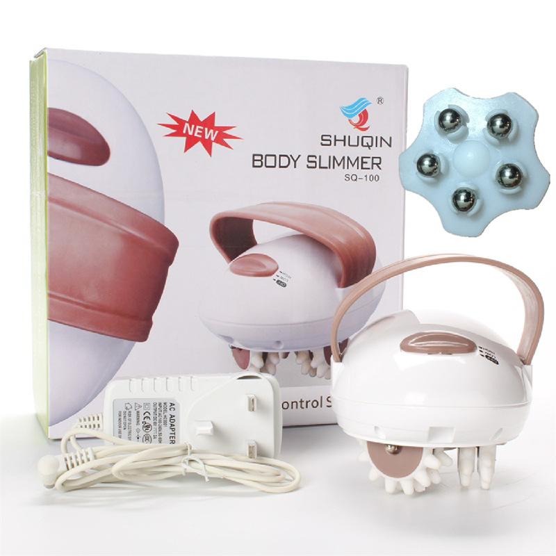 Factory wholesale convenient massage kneading hand-held rolling SQ-100 electric cervical spine neck and shoulder massager