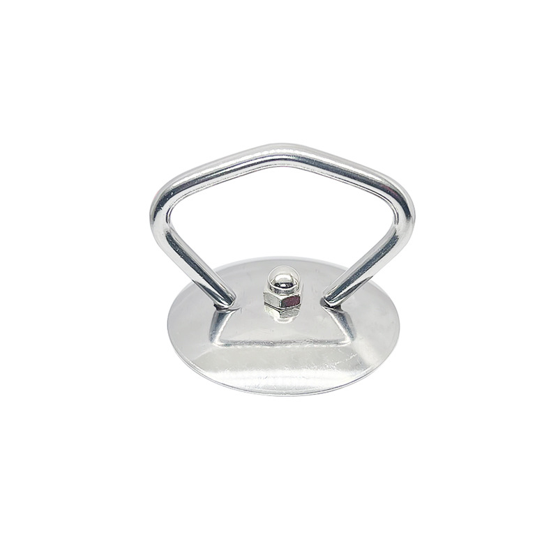 Factory direct glass lid universal lid handle top cap anti-scalding stainless steel plastic handle top bead cover bead