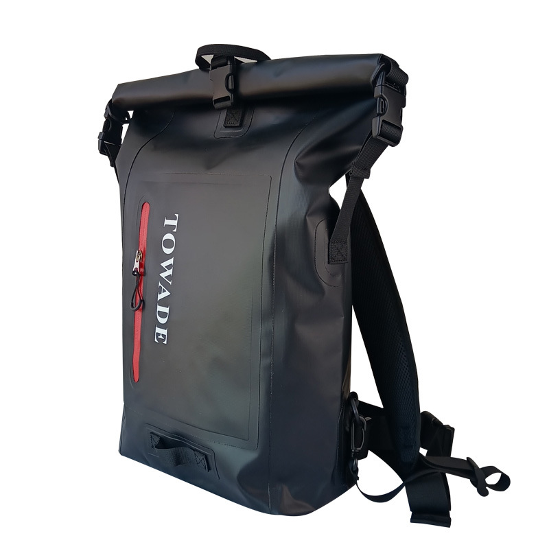 Cross-border PVC Backpack Outdoor Sports Mountaineering Camping Waterproof Backpack Waterproof Bag Student Computer Backpack