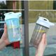 Sports Fitness 500ML generation hair shake Cup portable water cup with scale portable manufacturer in stock LOGO
