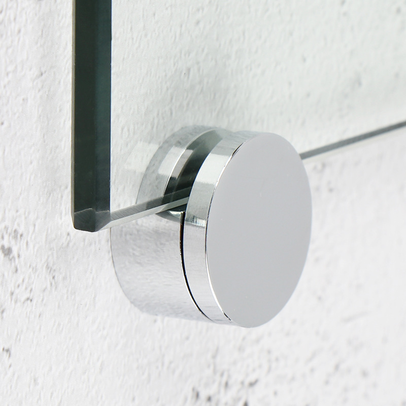 Glass Mirror Clip Fixing Holder Mirror Holder Glass Clip Wall Fixing Buckle Bathroom Mirror Hardware Accessories