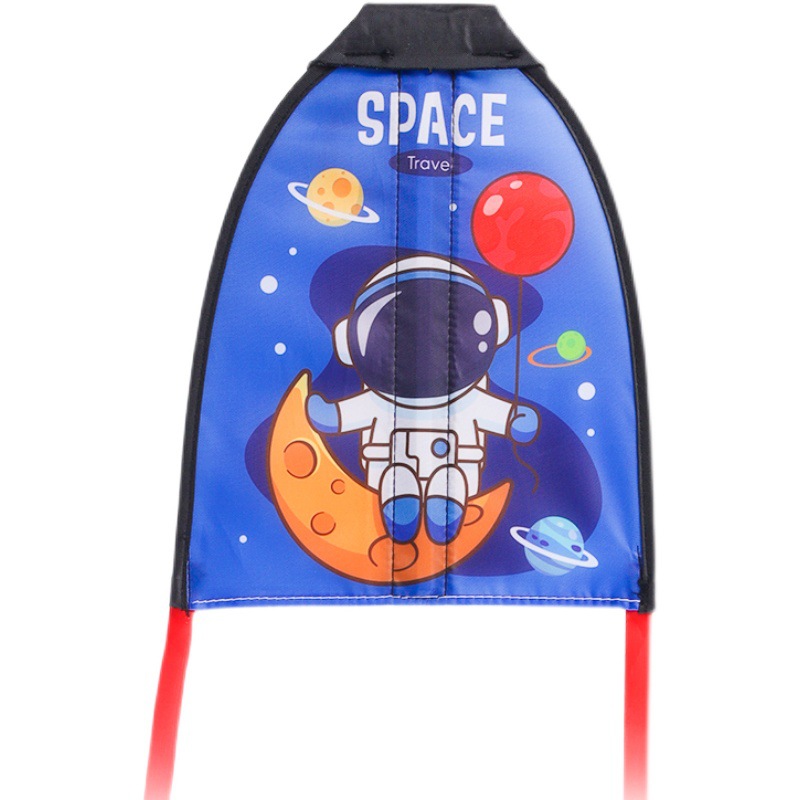 Children's Outdoor Park Easy-to-fly Catapult Small Kite Hand-held Rubber Band Elastic Kite Portable Parent-child Interactive Toy