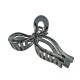 12# large bow grip clip-dark gray