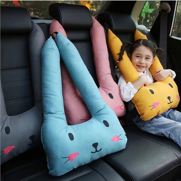 Pernă de dormit cu centură de siguranță auto pentru copii Unicorn_voghion.com