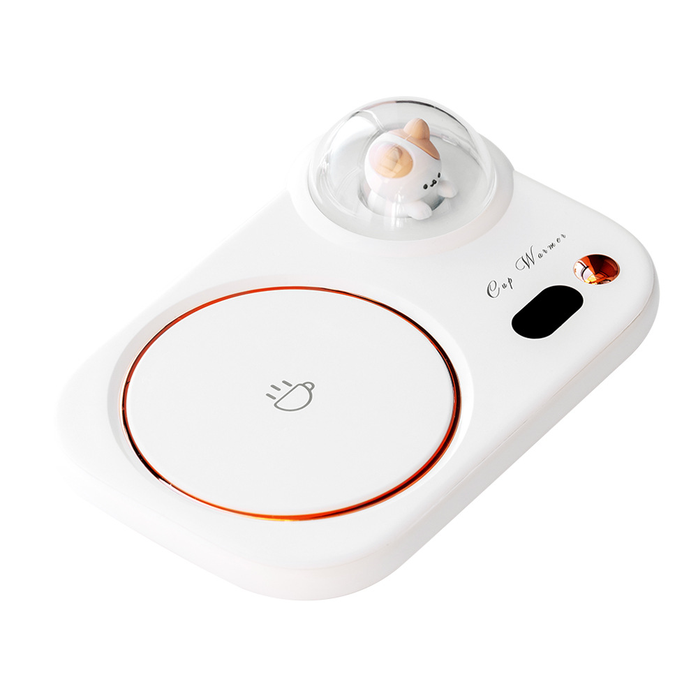 New smart 55 degree warm coaster household warm cup heating constant temperature coaster base insulation milk warmer electric cup
