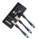 Car cleaning brush car wash details brush 3-piece set interior car gap pig fiber silk dust removal soft brush tool brush