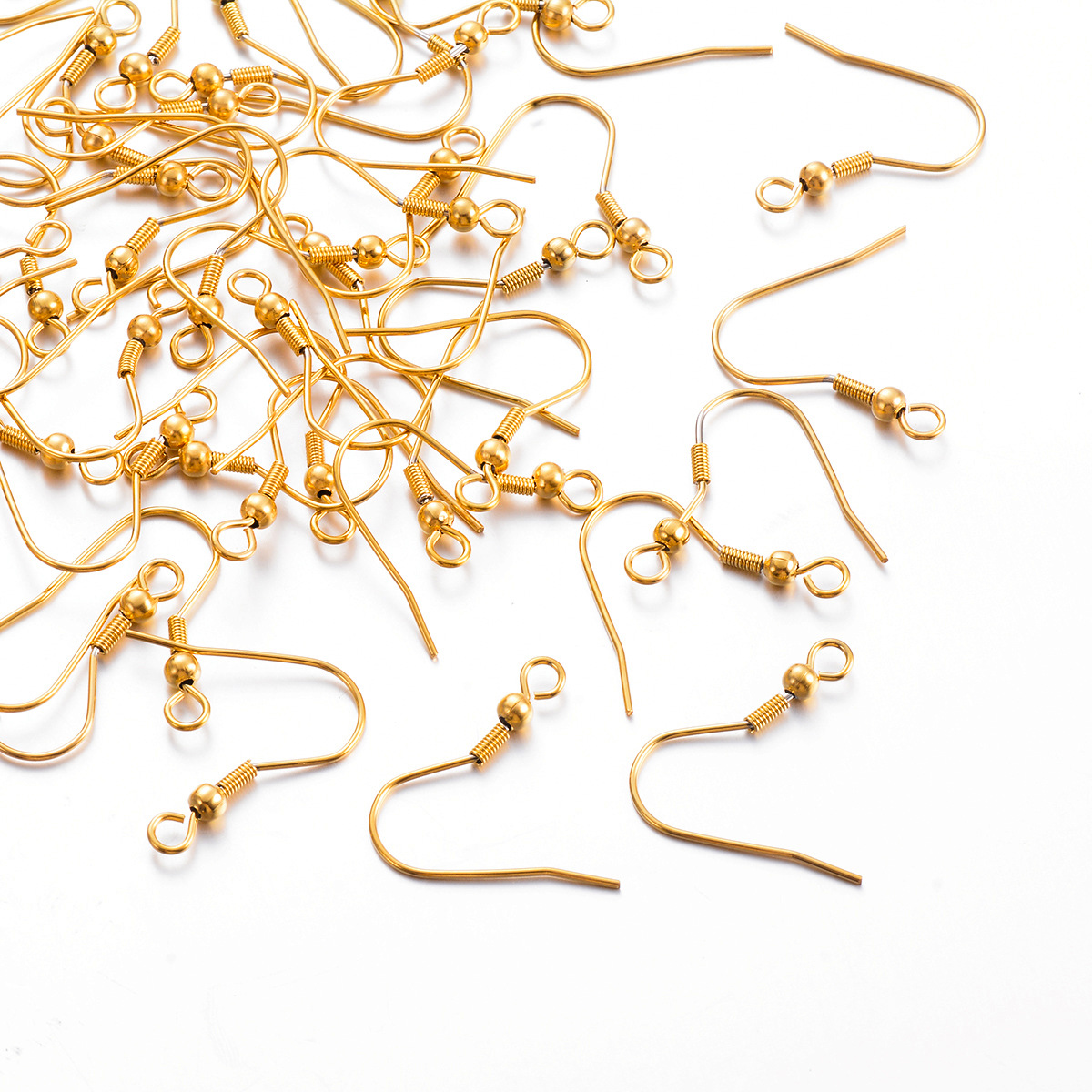 in stock Supply Stainless Steel Ear Hook Accessories Irregular Ear Wire Ear Ring DIY Earrings Earrings Earrings Making Material