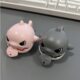 Net red explosions pull shark key chain bite shark toy student schoolbag creative pendant factory direct sales