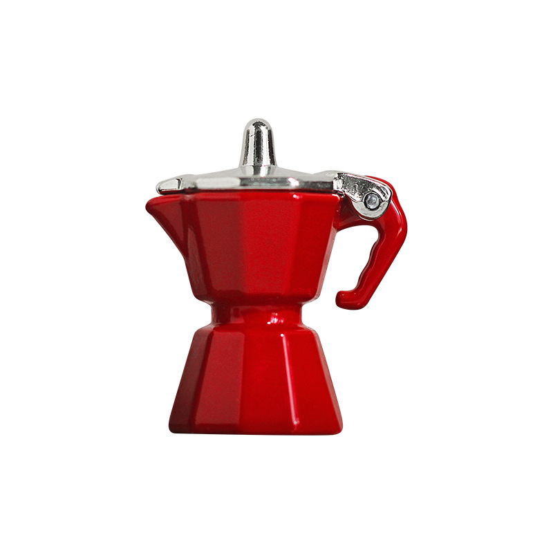 Honghao ob11 miniature coffee appliance toy model doll house accessories mini coffee pot coffee maker D145