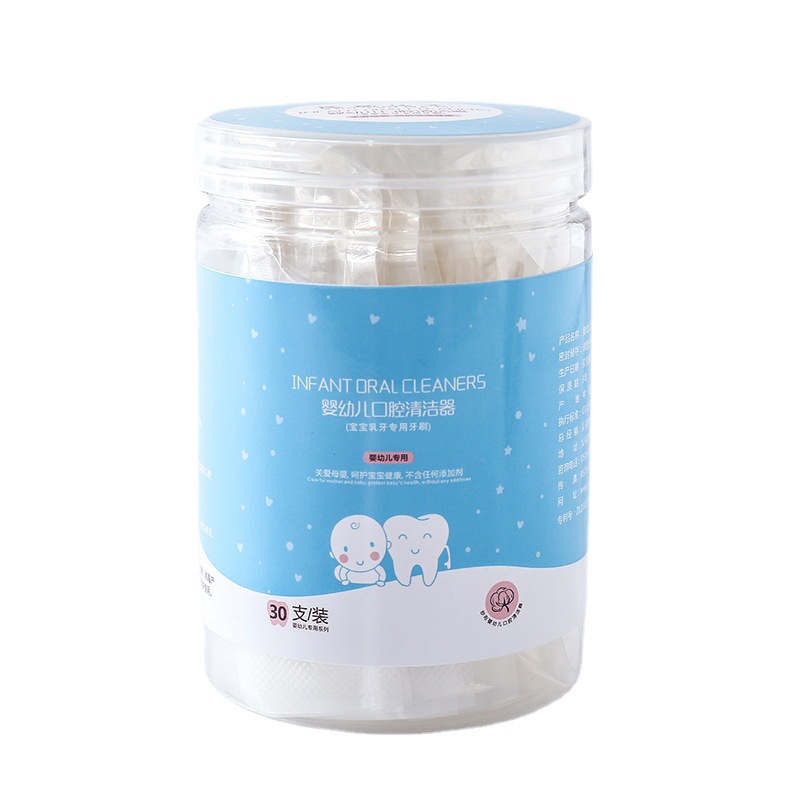 Baby Oral Cleaner Newborn Gauze Cotton Stick 0 -- 1 Year Old Baby Toothbrush Baby Tongue Coating Wash Artifact