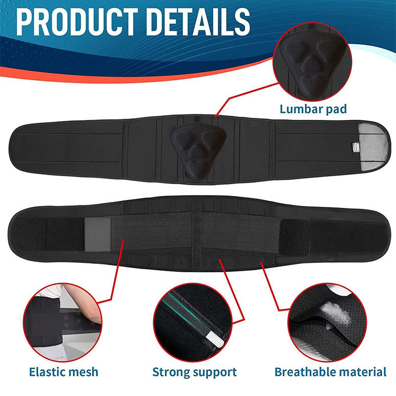Men's Fitness Sports Belt strength training hard pull waist support girdle professional weight loss sweat belly belt for women