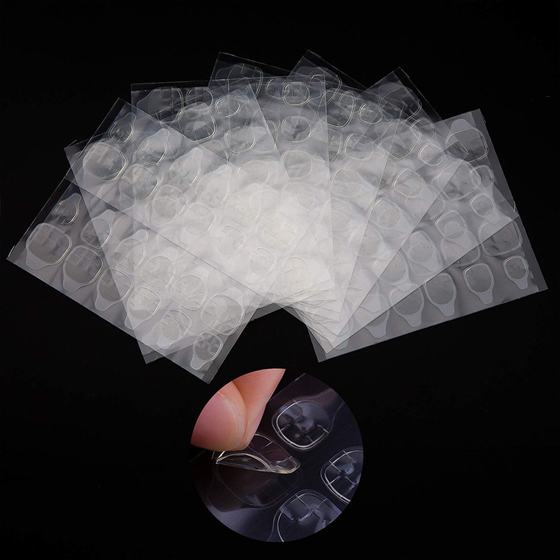 Nail Jelly Glue Stickers Wholesale Jelly Glue Plus Glue Jelly Glue Transparent Invisible Nail Stickers Waterproof