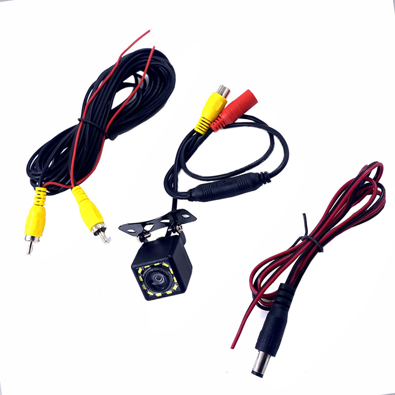 Car universal reversing camera 12 lights ultra HD night vision car rear view car camera HD night vision