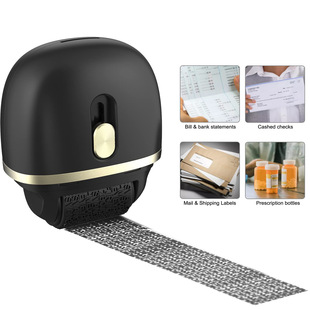 Confidential information code painting pen Express face document contract information elimination split Express with ceramic scribing code coating device