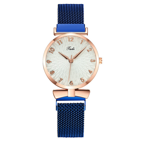 Cross-border Foreign Trade Explosions Women's Watch Women's Watch Digital Sunflower Bow Lazy Sucker Wrist Quartz Watch