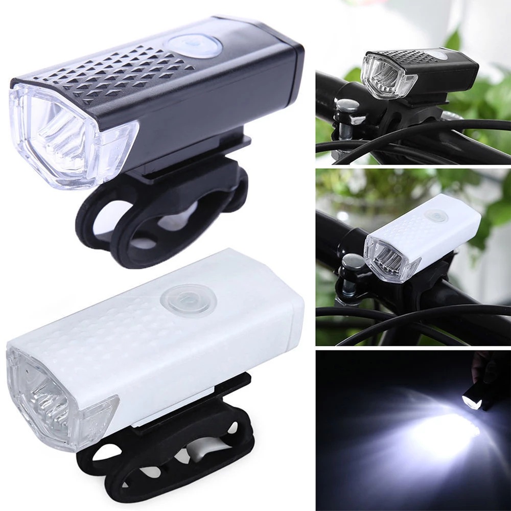 Bicycle headlight USB charging super bright lighting set 2255 mountain bike lights outdoor riding equipment