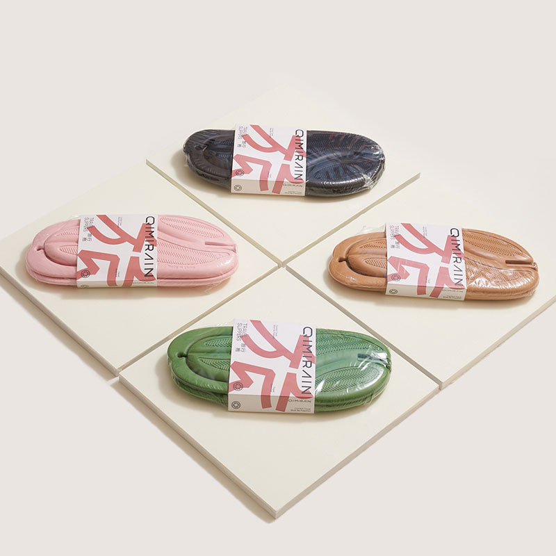 Detachable travel portable slippers for men and women couples travel ultra-thin foldable travel hotel bath cool clip