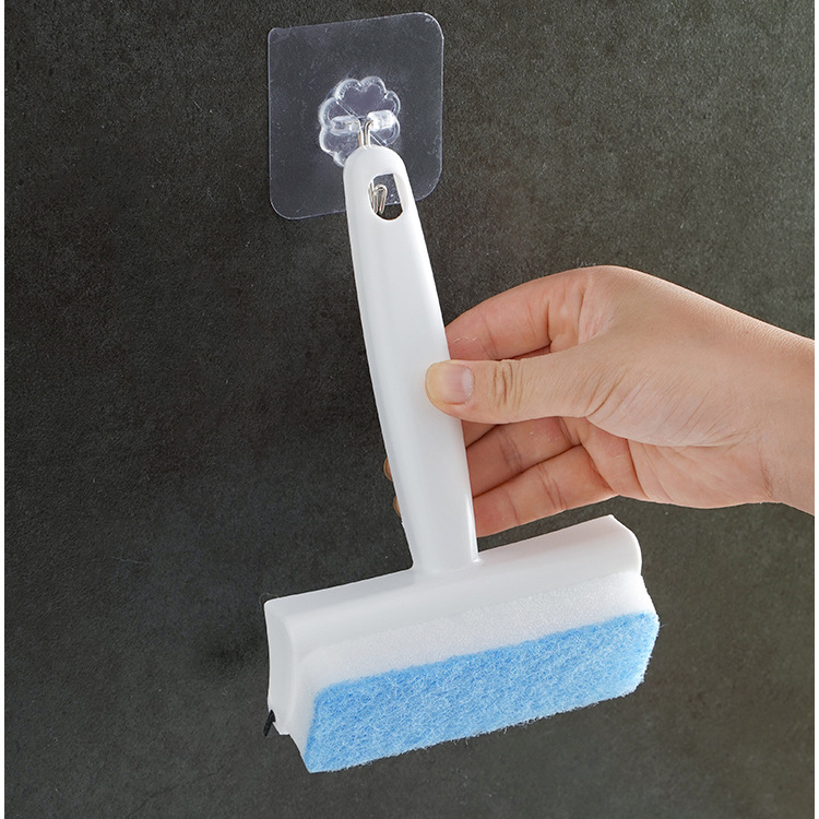 Glass wiper household cleaning cleaning scraping window glass cleaning bathroom bathroom double-sided glass cleaner