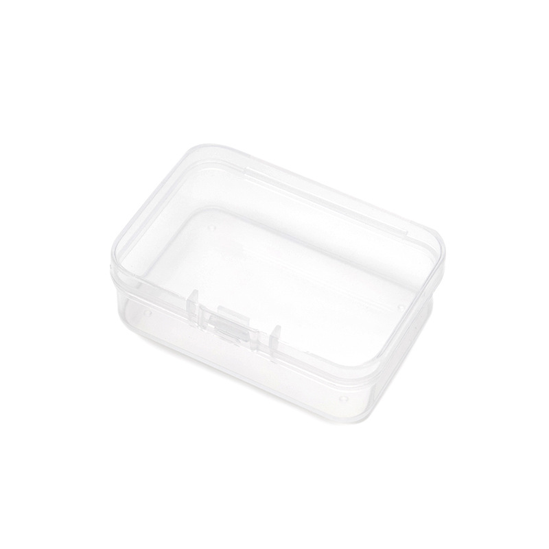 PP plastic transparent packaging box small material spare parts storage box hardware fishing gear jewelry earplug small box