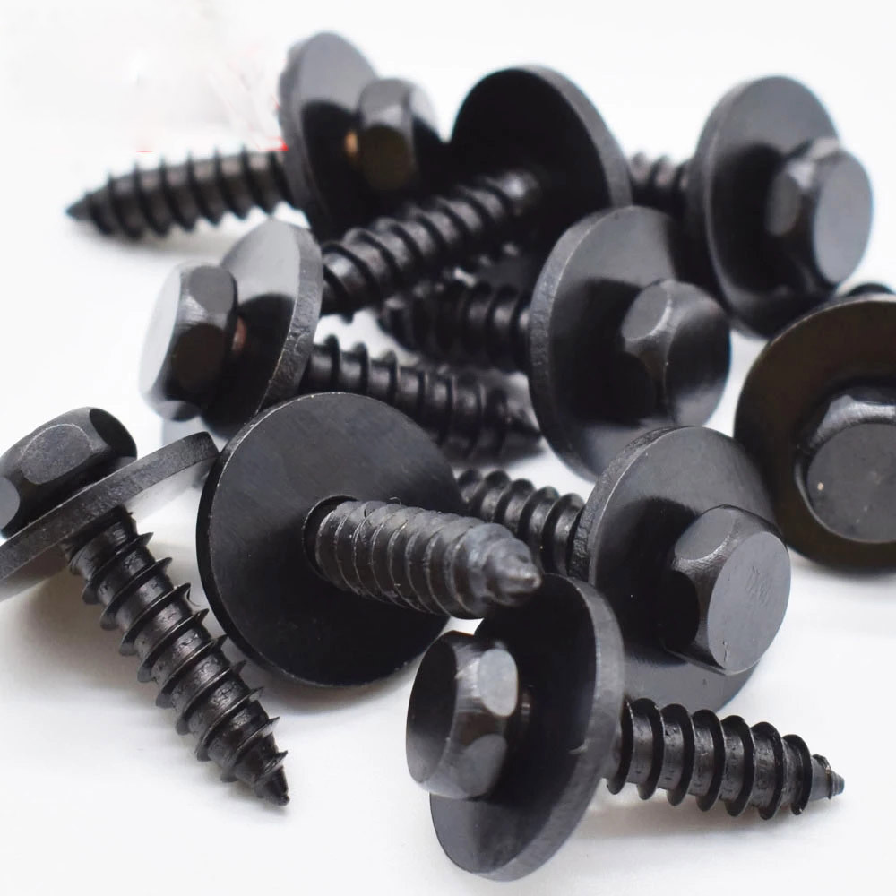 Car modification repair parts wholesale supply car hexagon head self-tapping screw plastic nylon buckle J35
