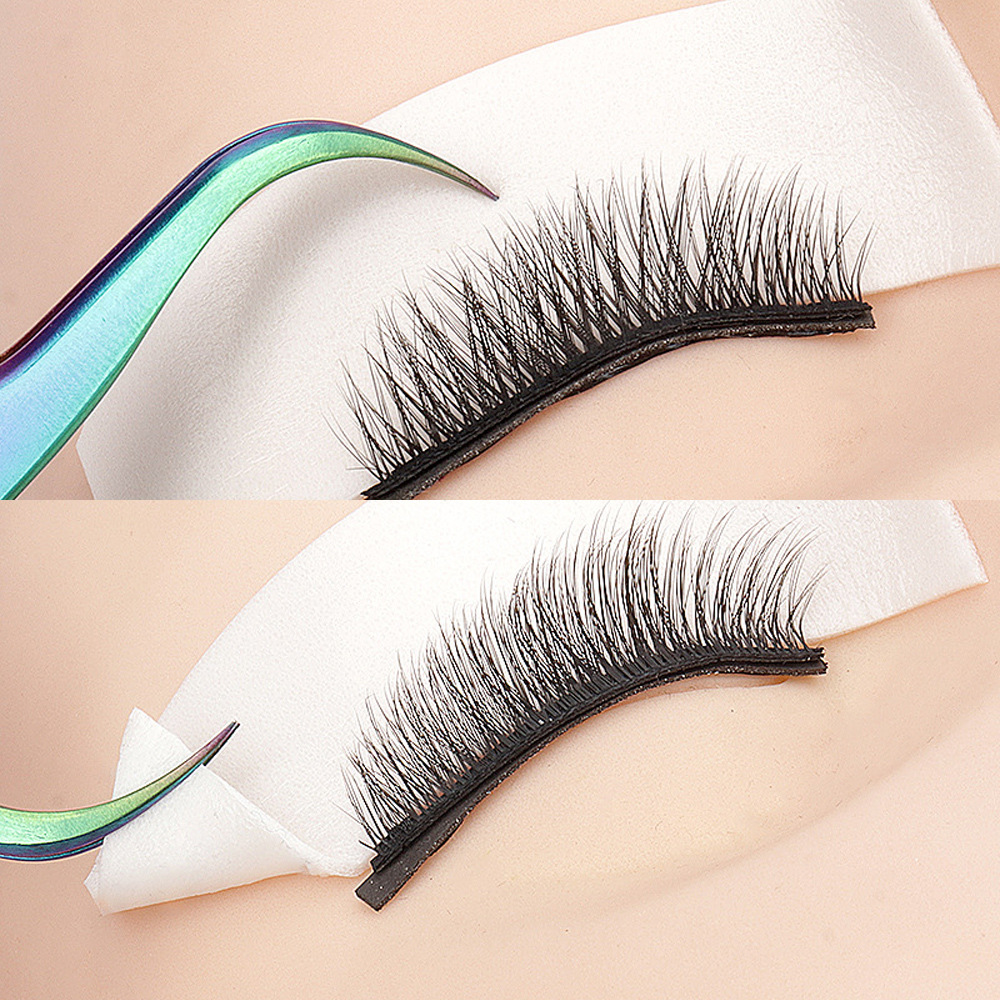 Factory spot wholesale 110 pieces of eyelash grafting paste eyelash isolation sticker gasket pe foam eye paste eyelash