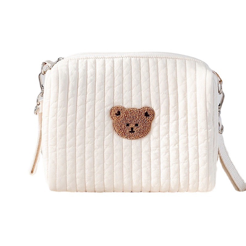 Korean Dotto Baby Carriage Hanging Bag Multi-function Bear Mummy Bag Baby Waler Artifact Accessories Storage Bag
