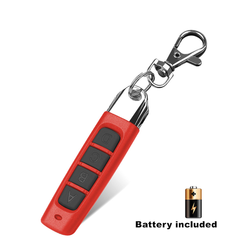 Cross-border e-commerce small thumb copy remote control 433m clone key universal copy garage door wireless remote control