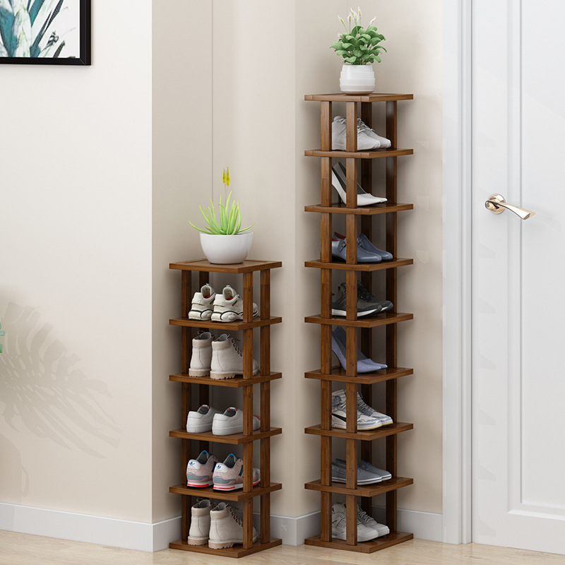 Household multi-layer simple shoe rack doorway shoe cabinet small dormitory gap shoe rack shoe storage rack artifact