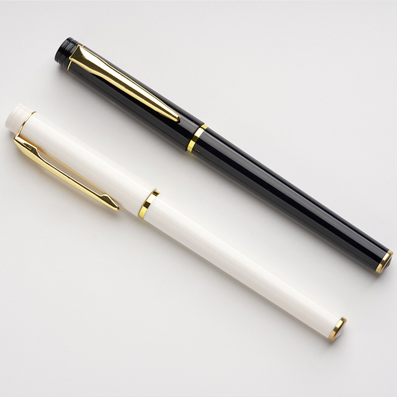 Heavy feel high-grade neutral pen custom logo advertising pen black sign pen business gift pen office stationery