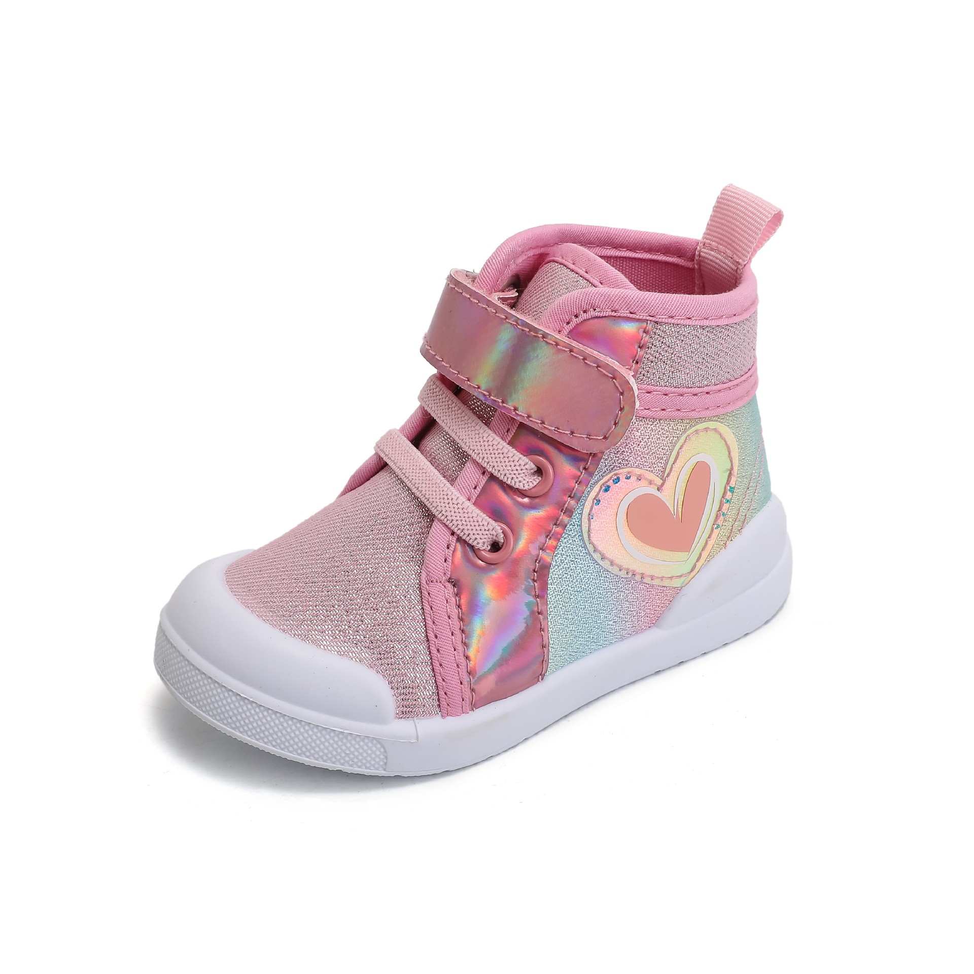 Children's Canvas Shoes High-top Spring and Summer Girls Children's Shoes Cute Princess Shoes Classic Casual Board Shoes Shell Head sneaker