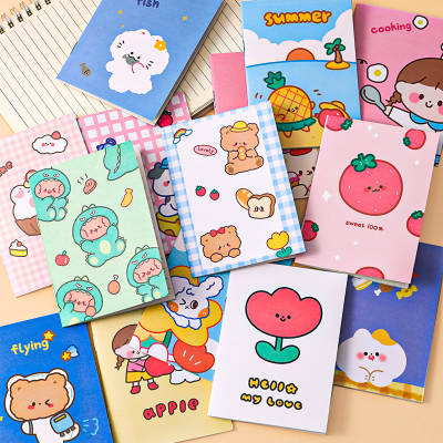 Korean stationery notebook cartoon notepad soft copy 64K kindergarten Primary School Prize small gift