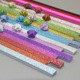 Flash diamond 18 colors (360 sheets/bag)