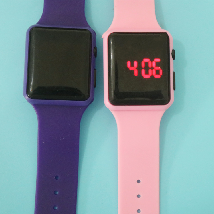 LED student popular sports watch fashion smart luminous couple men and women creative electronic watch factory wholesale