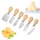 Cheese Knife suit cheese knife and fork stainless steel suit three-piece cheese knife and fork four-piece butter knife combination