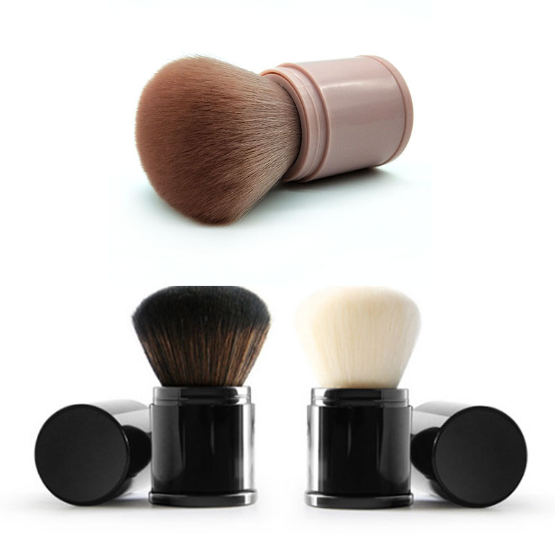 Fixed makeup brush single mushroom head loose paint brush telescopic blush brush honey paint brush makeup brush in stock cross-border exclusive