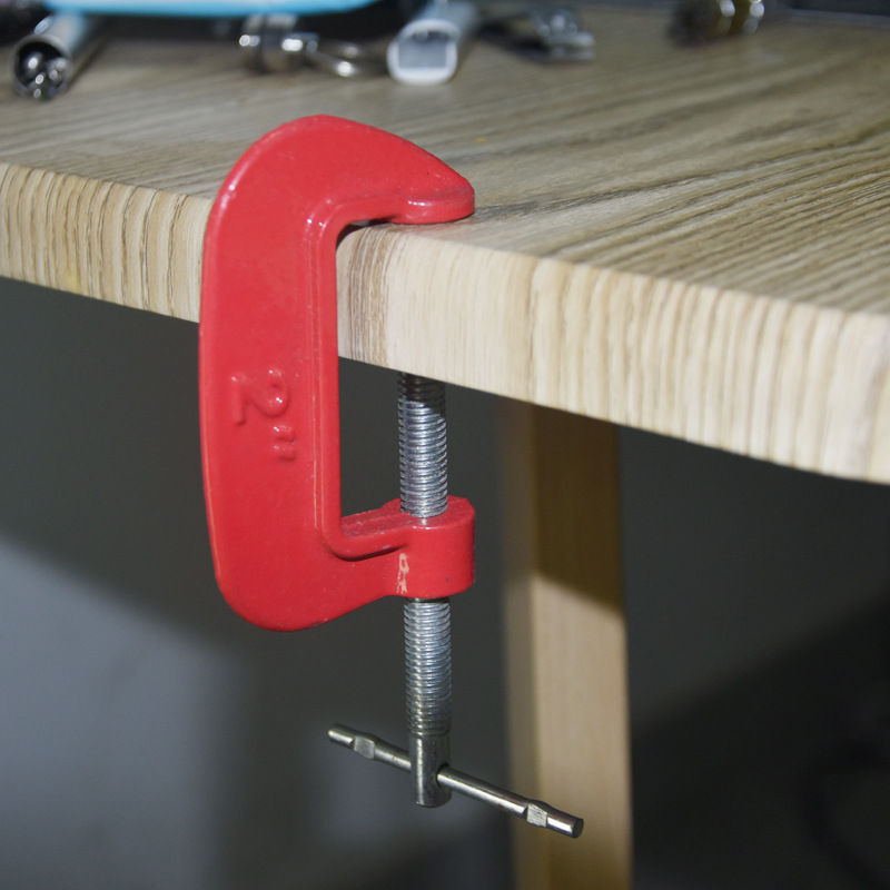 G-type woodworking clamp C- type clamp metal woodworking clamping tool strong fixing clamp European-style light fast fixing clamp
