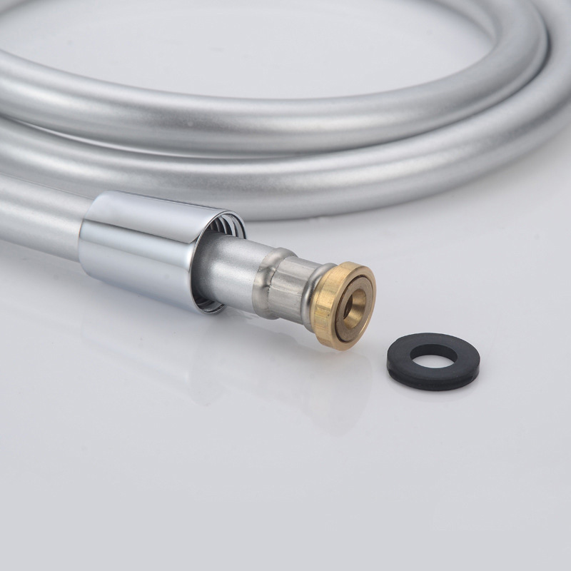 PVC shower hose 1.5 m water heater shower hose shower bracket seat nozzle hose rain water pipe explosion-proof
