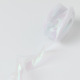 Simple colorful fish tail [phantom white] 4cm*10 yards; multiple specifications