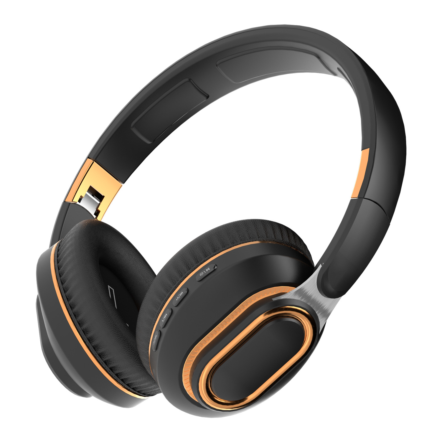 Cross-border Explosions Headset Bluetooth Headset Subwoofer Type-C Insertable Card Foldable Super Long Standby E-sports Headset