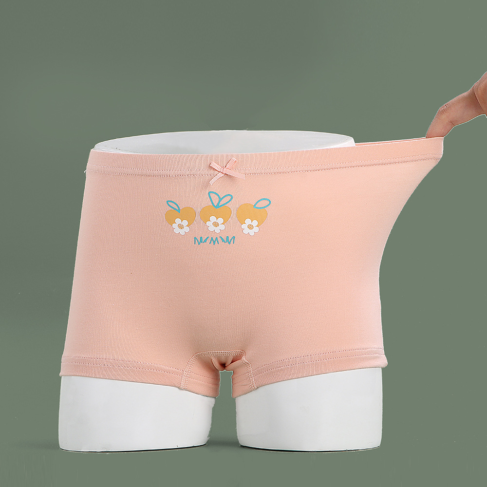 Cartoon cotton children's underwear summer thin boxer antibacterial little girl baby big children girls shorts wholesale
