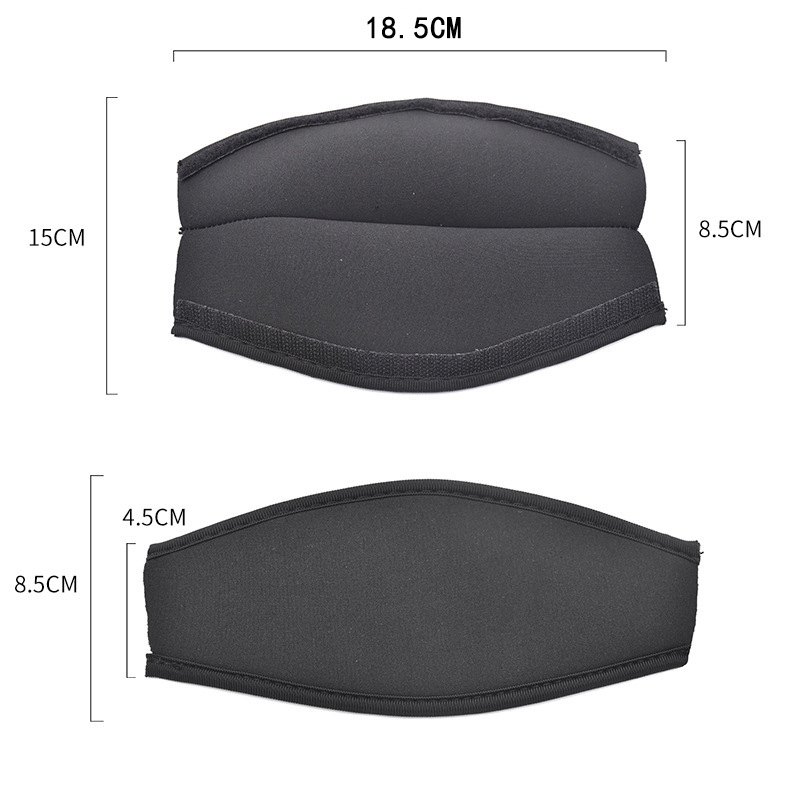 Cross-border in stock diving surface mirror belt hair conditioner belt snorkeling mask belt swimming hair care strap diving surface mirror belt