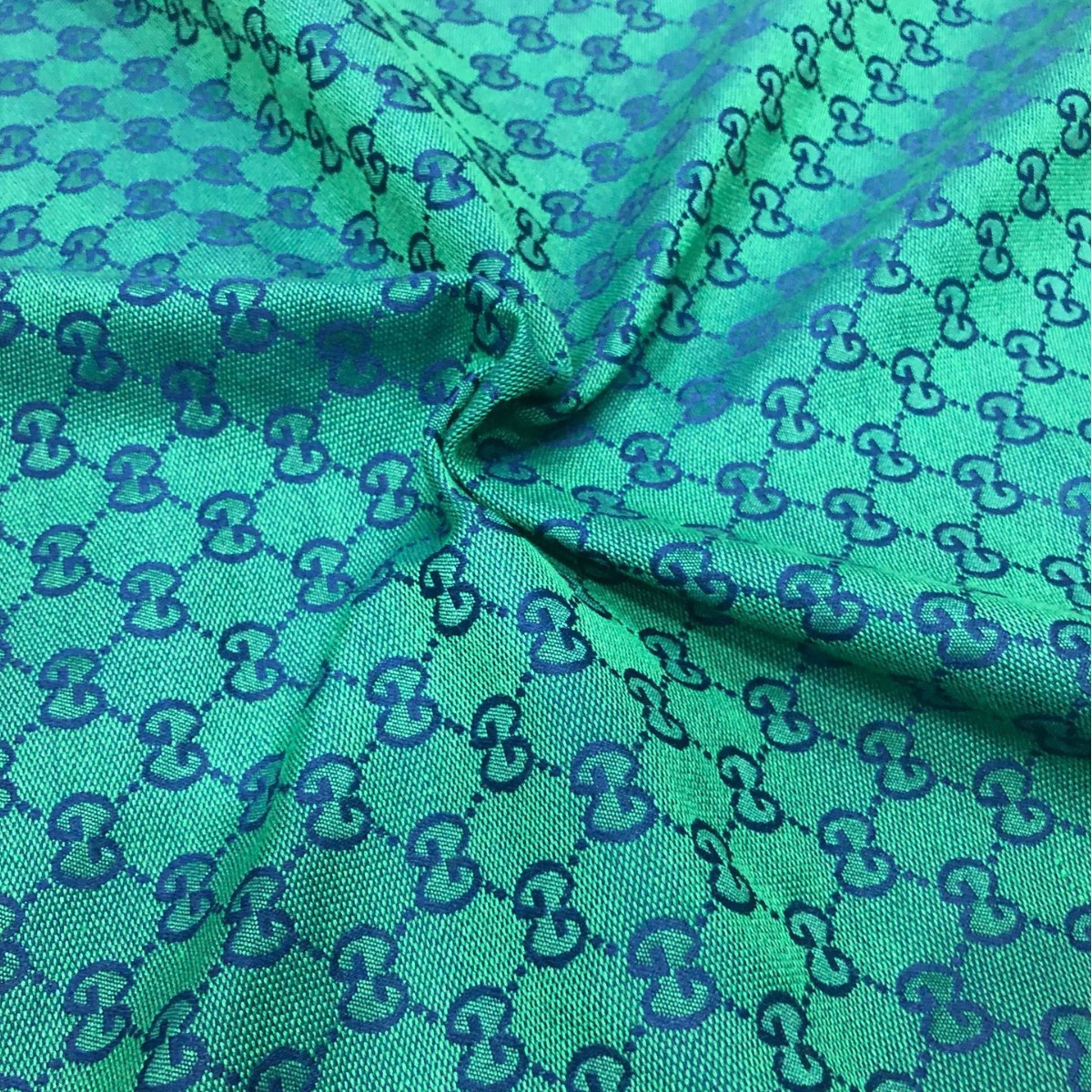Six-color GG English letter yarn-dyed high-density jacquard GD Double G cool hat logo ancient pool gg bag
