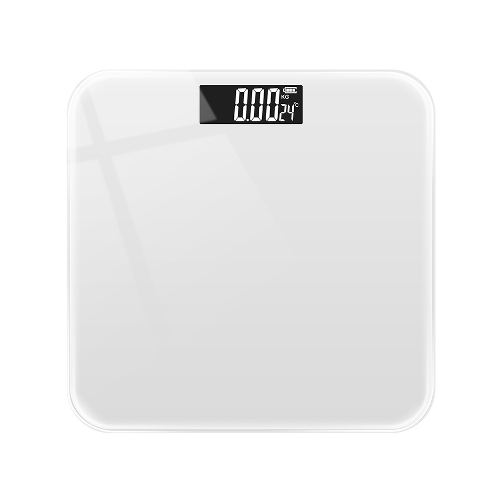 Cross-border weighing scale LOGO electronic scale solid color electronic scale human body household weighing scale wholesale health electronic scale