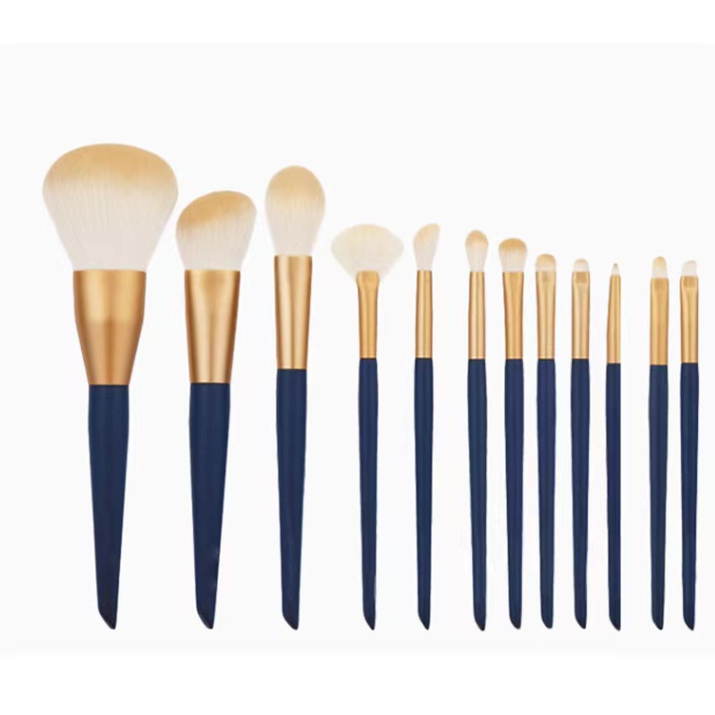Nile Le 12 Ermu Same Style Makeup Brush Set Beginner 5 Eye Brush Soft Hair Powder Blush Highlight