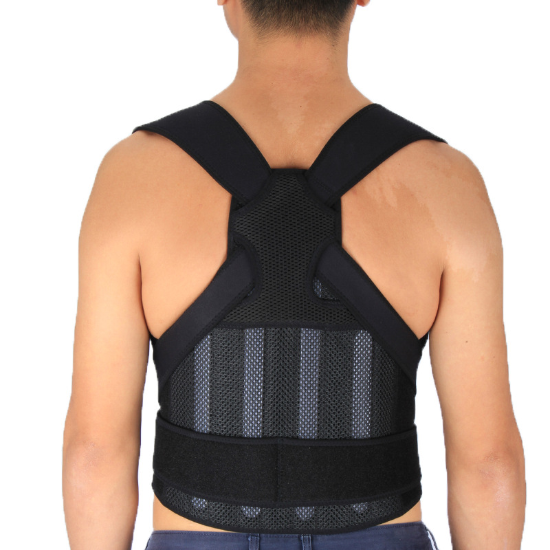 Cross-border Anti-hunchback Strap Adult Invisible Open Shoulder Strap Back Correction Strap Sitting Strap