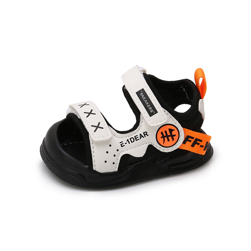 Baby sandals baby toddler shoes summer new men's and women's children's soft bottom functional shoes 0-3 years old non-slip shoes