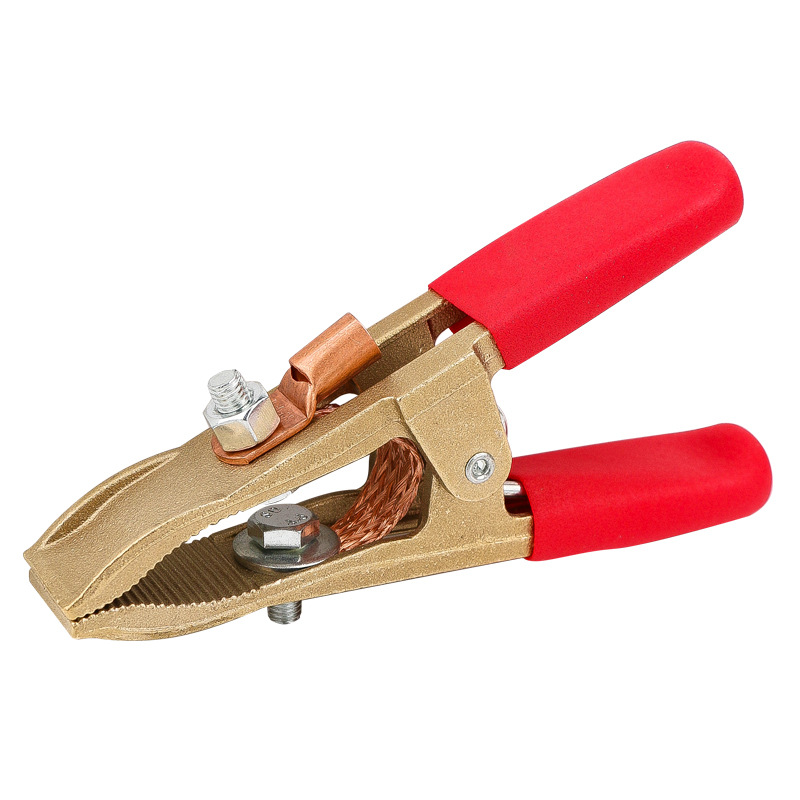All copper grounding clamp A- shaped ground clamp welding machine ground wire clamp welding clamp argon arc welding machine welding handle wire clamp