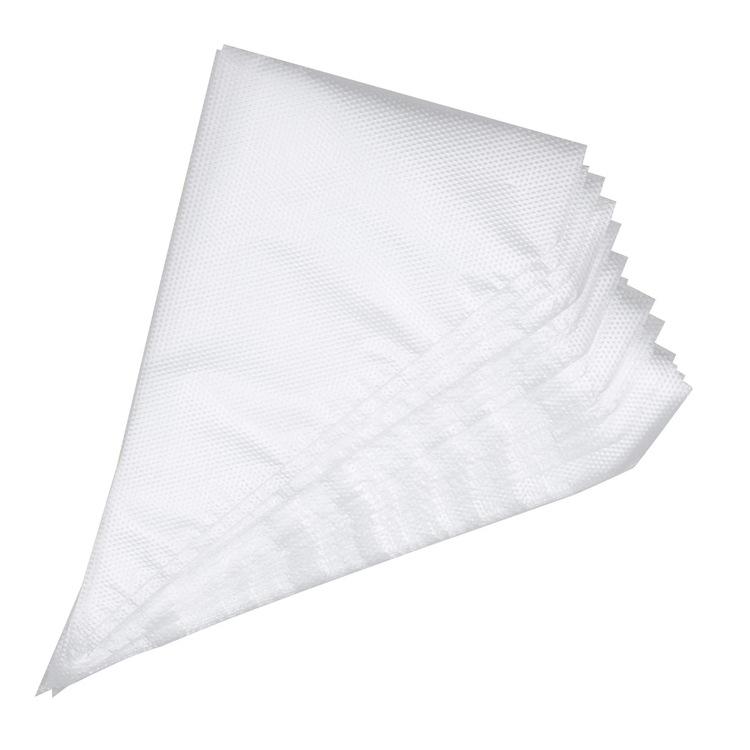 Factory supply piping bag wholesale disposable piping bag large, medium and small size milk cream bag set 100 Pack