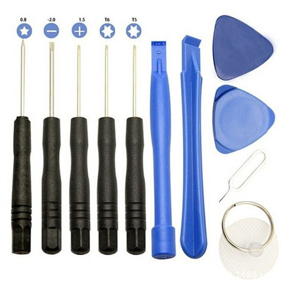Multi-purpose glasses Apple mobile phone disassembly repair tools 11-piece small screwdriver combination suit cross wholesale