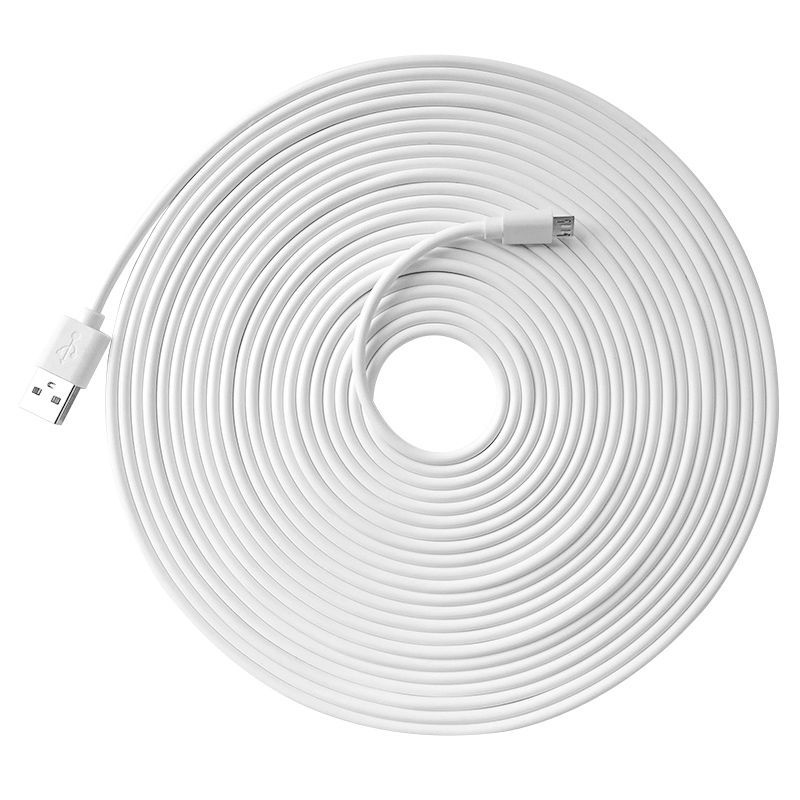 Suitable for millet camera power extension cable monitoring charging line Android data cable lengthened 5 meters 10 super long usb